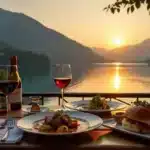 Épopée gustative au restaurant avec vue sur le lac d’Aiguebelette