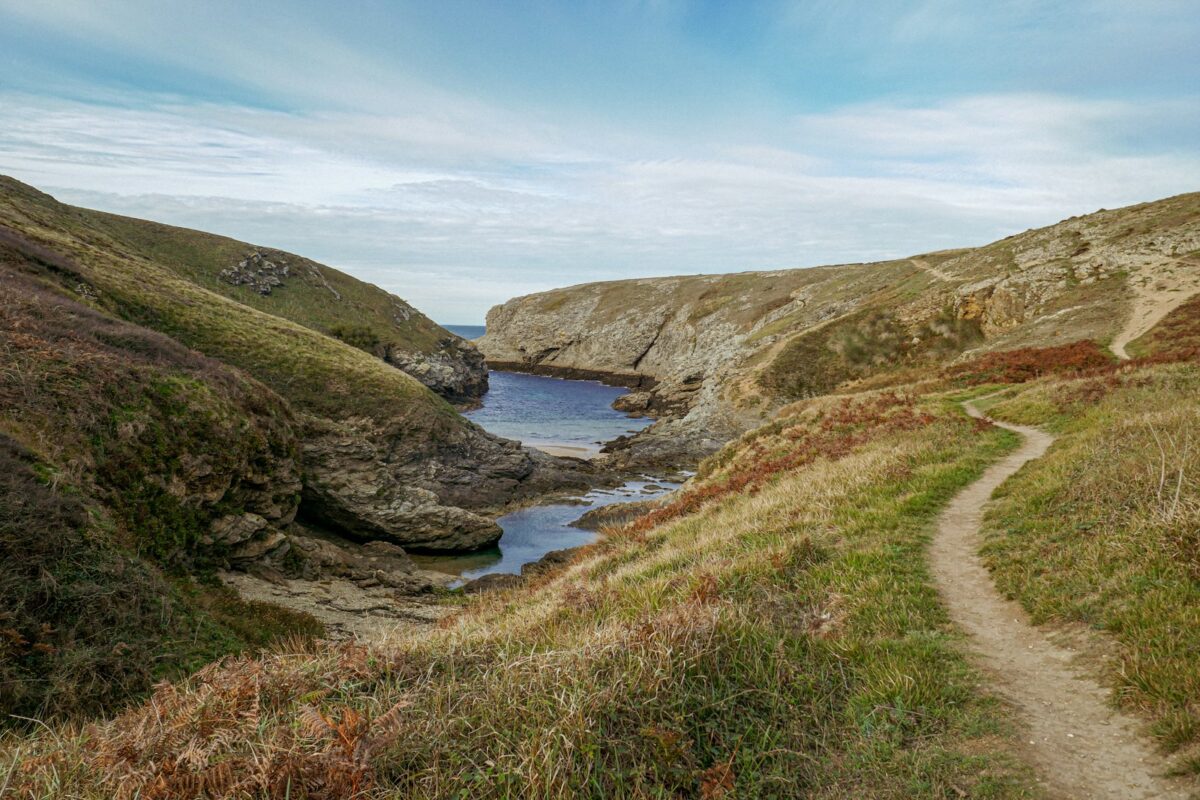 sentier à Belle-Ile-en-mer